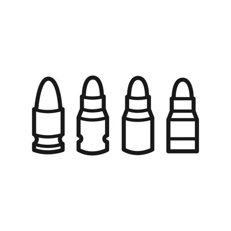 bullet icon vector logo template 10727087 Vector Art at Vecteezy