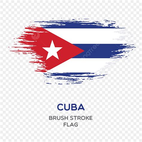 Cuba Brush Stroke Flag, Brush Stroke Flags, Country Flag, National Flag PNG and Vector with ...