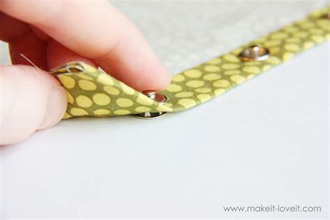 Sewing Tips: How to Attatch Snap Style Buttons to Fabric