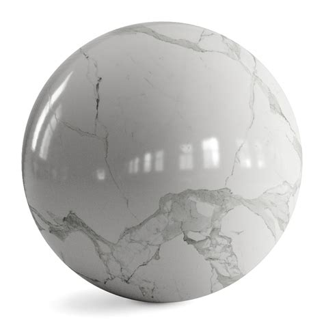 Statuario Marble (PBR, 8K) - 3D Model for FStorm, Corona