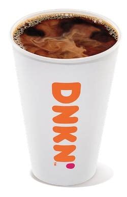 Caffeine in Dunkin' Donuts Brewed Coffee