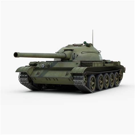 T-54 Free 3D Model - .obj .max .dds - Free3D