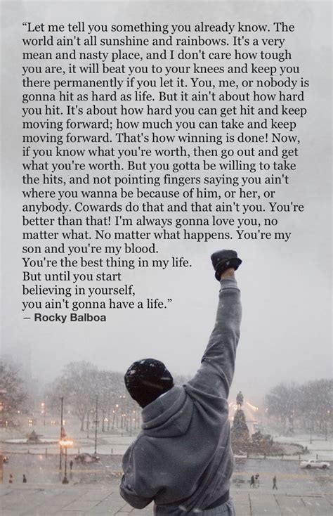 Rocky Balboa Motivational Quotes