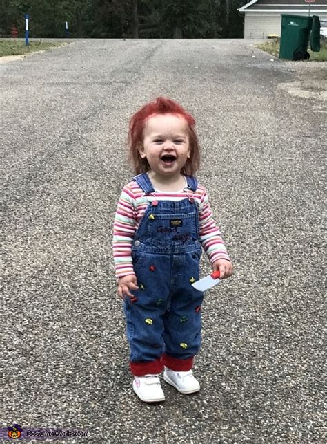 Chucky Doll Baby Halloween Costume Idea | DIY Costumes Under $25