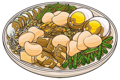 Gado-Gado Jakarta Indonesian Food 11598393 Vector Art at Vecteezy