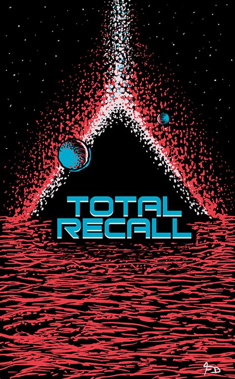 Total Recall (1990) - Movie Poster on Behance