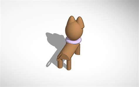 3D design Dog - Tinkercad