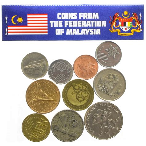 10 Different Malaysian Coins from Southeast Asia Federation | Etsy