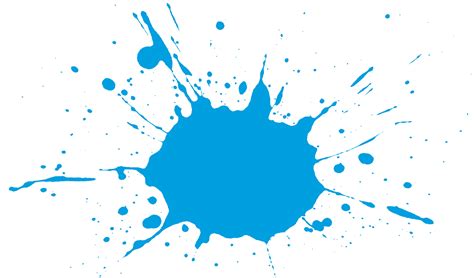 Blue Paint Splatter Png - ClipArt Best