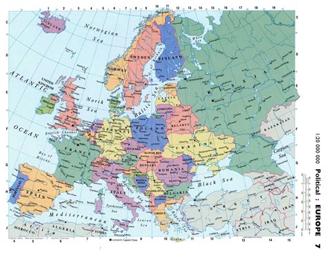 Maps of Europe and European countries | Political maps, Administrative ...