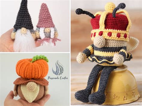 Festive Free Amigurumi Gnome Patterns