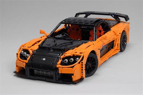 LEGO MOC Han's Mazda RX-7 VeilSide Fortune (1:8) by Artemy Zotov | Rebrickable - Build with LEGO