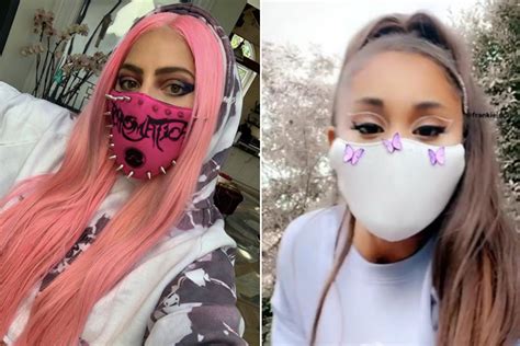 Celebrities wear these stylish face masks to stay safe