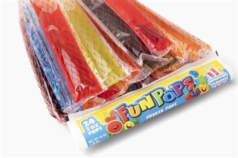 Buy FUNPOPSFrozen Ice Pops, 24-Fruit Flavored Freeze Pops, Frozen ...