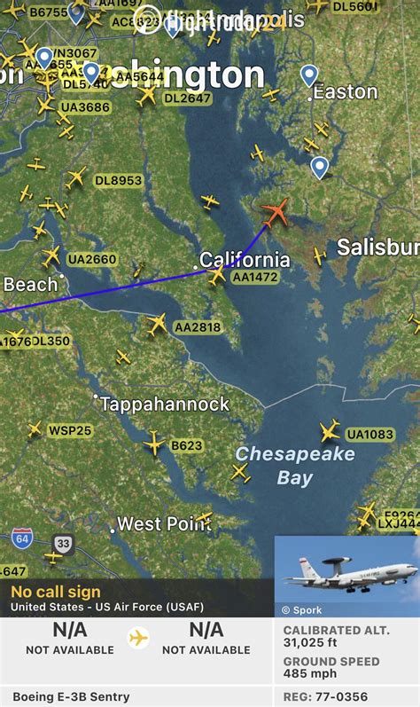 E3 Sentry : r/flightradar24