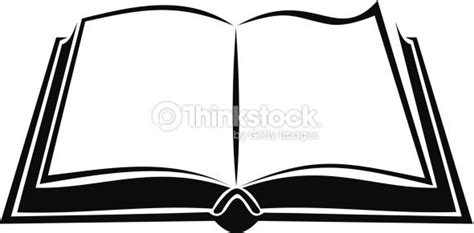 Black silhouette of open book on a white background. Vector... | Open book, Book template, Book ...