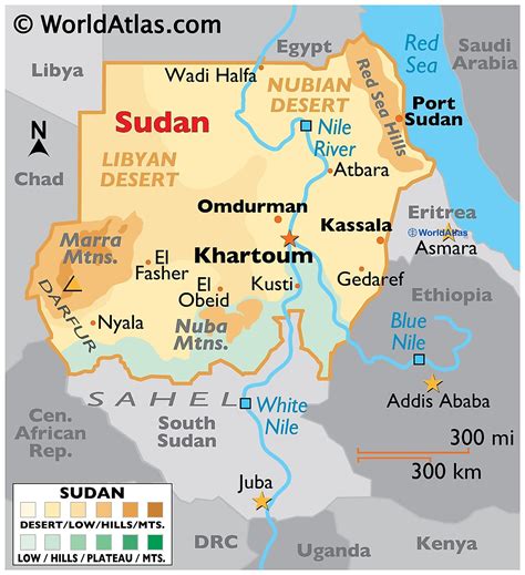 Sudan Maps & Facts - World Atlas