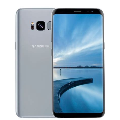 Samsung Galaxy S8+ Edge 6.2 Inches (4GB,64GB ROM)Single SIM - Silver ...