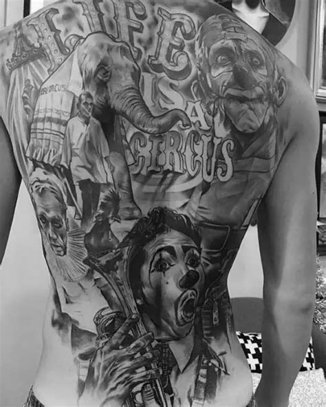 Top 30 Circus Tattoos For Men