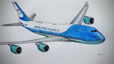 Boeing 747 Drawing