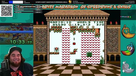 SUPER MARIO LAND SPEEDRUN - CATNIP'S CHARITY MARATHON OF SPEEDRUN & SKILLS - YouTube