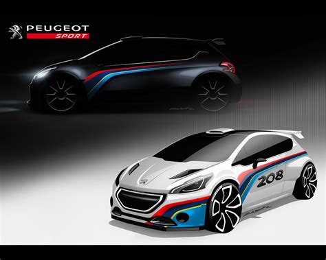 Peugeot 208 Type R5 Rally Car for 2013