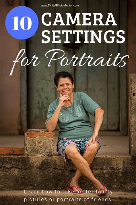 10 Camera Settings and Equipment Tips for Portrait Photography