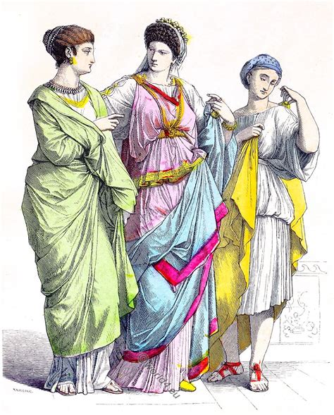 The costume of roman women – Artofit