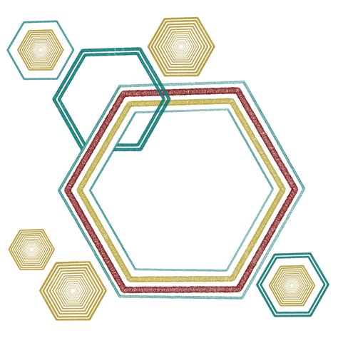 Simple Hexagon Pattern Image, Hexagon, Pattern, Geometric Pattern PNG Transparent Clipart Image ...