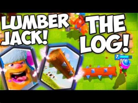 Clash Royale Lumberjack Deck OP!!! - YouTube