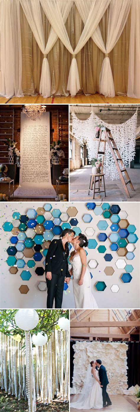 Top 20 Unique Backdrops for Wedding Ceremony Ideas ...