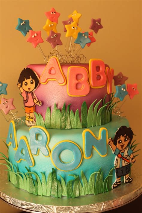 Dora And Diego Cake - CakeCentral.com