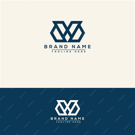 Premium Vector | Mv logo design template vector graphic branding element.