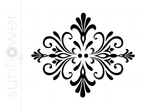 Filigree SVG Filigree Clipart Filigree Cut File for Cricut - Etsy