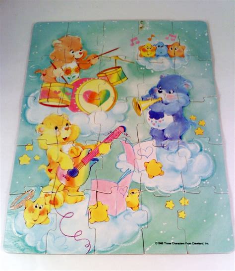 Popular items for care bears puzzle on Etsy