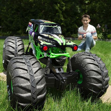 Monster Jam, Official Mega Grave Digger All-Terrain Remote Control ...