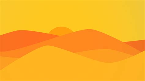 Orange Minimalist Wallpapers - Wallpaper Cave