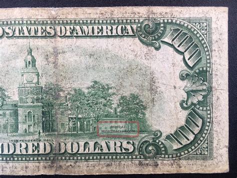 Us 1934 D One Hundred Dollar $100 Federal Reserve Note St Louis