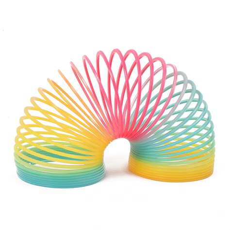 Rainbow Slinky Toy - Super Random Stuff