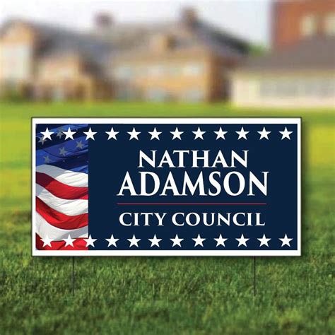 Custom Political Yard Signs | 12"x24" | VictoryStore.com