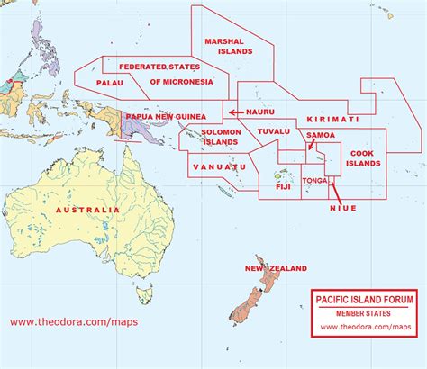 Map Of The Pacific Islands - Black Sea Map