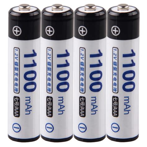 AAA rechargeable battery AAA akkumulator 1.2V NIMH 1100mah batteries ...