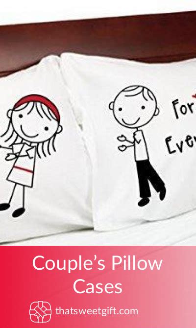 Couple's Pillow Cases - Perfect Gift Ideas | ThatSweetGift.com