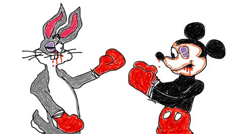 Bugs Bunny vs Mickey Mouse by UltimateSin78 on DeviantArt