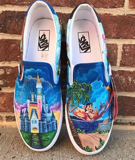 Custom Lilo & Stitch Disney Shoes