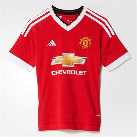 adidas Manchester United Youth Home Stadium Jersey 2015/16 - Soccer Premier