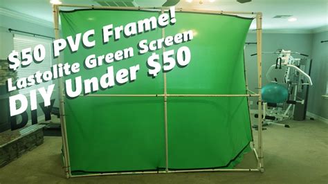 Lastolite DIY PVC Green Screen Frame! $50 - YouTube