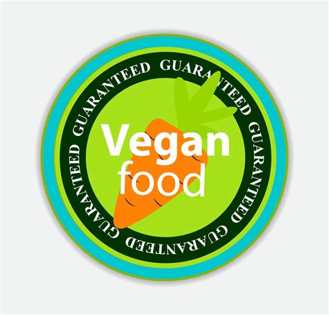 Vegan Food Label Set Vector Illustration 2846109 Vector Art at Vecteezy