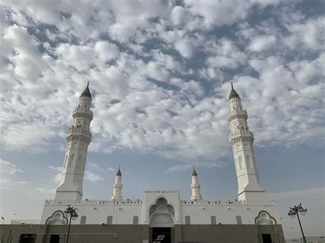 Premium Photo | View of Masjid Quba Quba Mosque