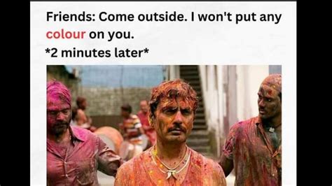 Holi 2023 is here, and so are the memes! These posts will make you laugh | Trending - Hindustan ...